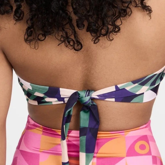 NWT Anthropologie Farm Rio Ombre  Toucan Bikini Top Large - Picture 3 of 6